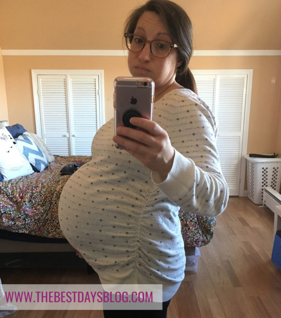 pregnant woman in third trimester