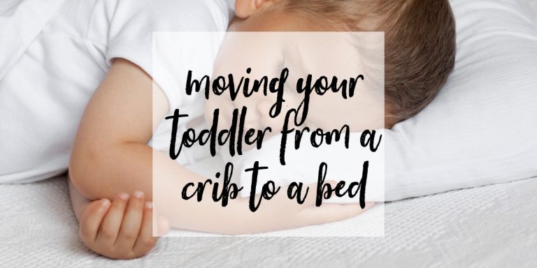 Tips for Moving Your Three Year Old from a Crib to a Bed